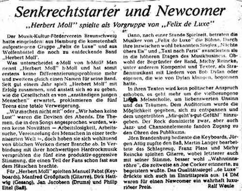 Senkrechtstarter und Newcomer